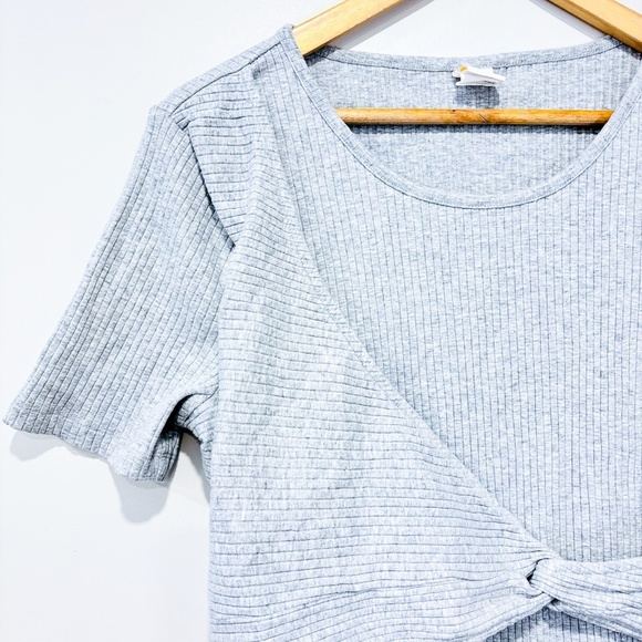 🌼NWOT🌼 LOLË Grey ribbed dress - Picture 2 of 7